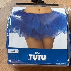 Blue Tutu Skirt Costume